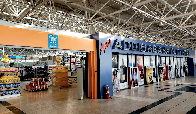 Addis Ababa Duty Free shop