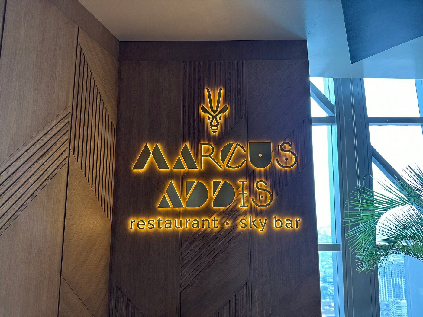 Marcus addis restaurant and sky bar